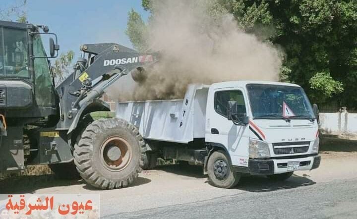 جهود الوحدة المحلية لمركز سمسطا  في ملفات النظافة