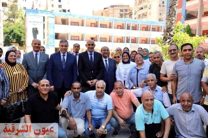 وزير التعليم ومحافظ الإسكندرية يتفقدان مدرستي أشرف الخواجة والشهيد شريف محمد عمر