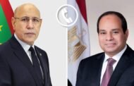 الرئيس السيسي يؤكد دعم مصر لرئاسة موريتانيا الحالية للاتحاد الإفريقي